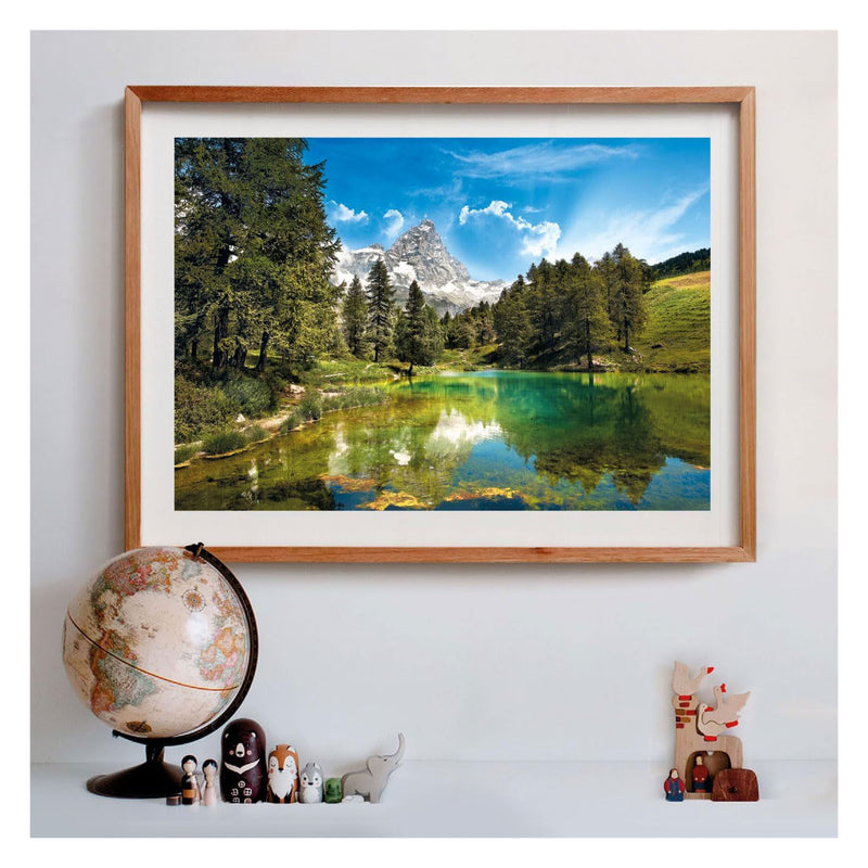 Load image into Gallery viewer, Clementoni legpuzzel blauw meer - 1500st.
