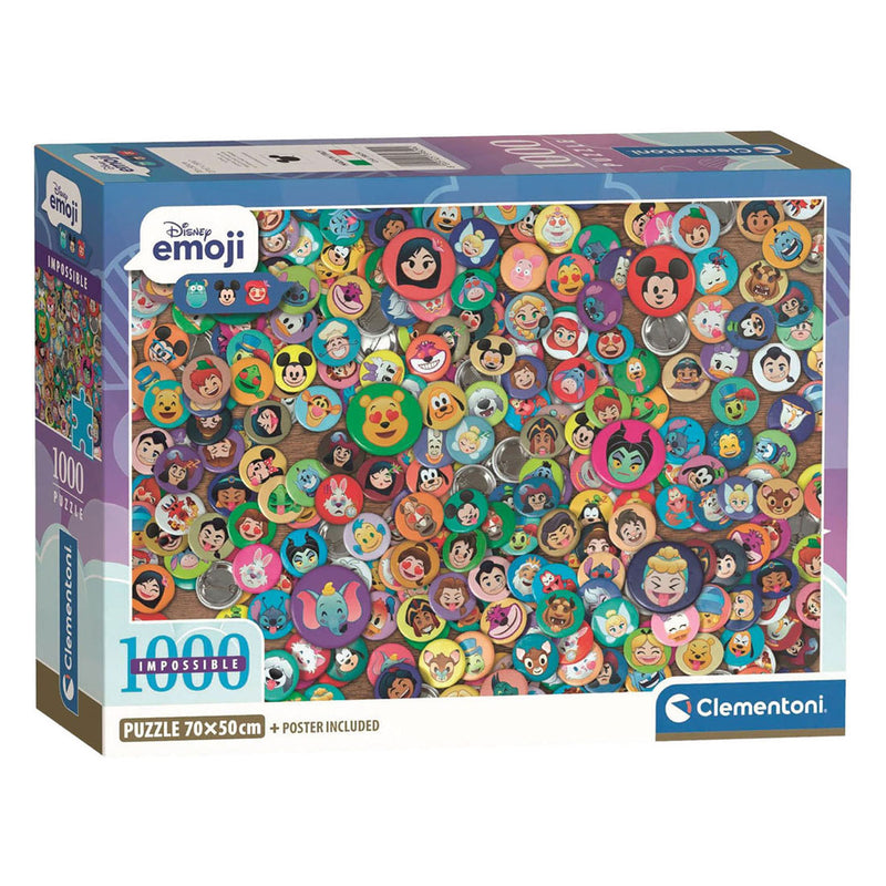 Load image into Gallery viewer, Clementoni onmogelijke legpuzzel disney - 1000st.
