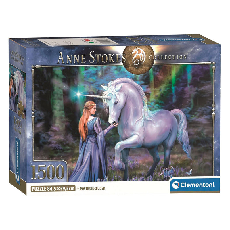Load image into Gallery viewer, Clementoni legpuzzel anne stokes bluebell wood - 1500st.
