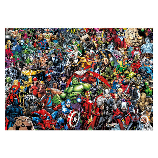 Clementoni onmogelijke legpuzzel marvel - 1000st.