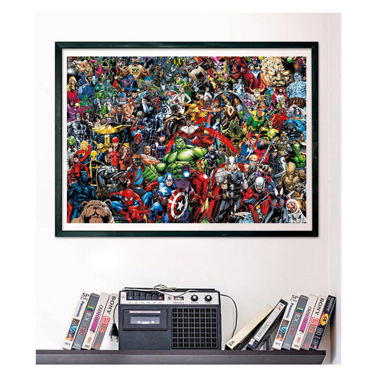 Clementoni onmogelijke legpuzzel marvel - 1000st.
