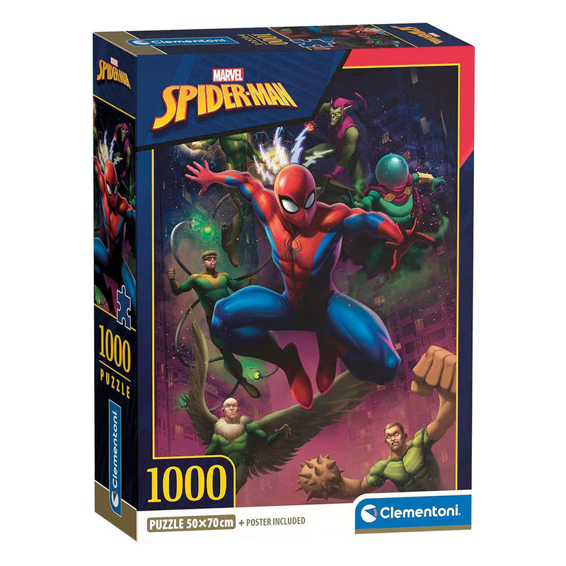 Load image into Gallery viewer, Clementoni legpuzzel spiderman - 1000st.
