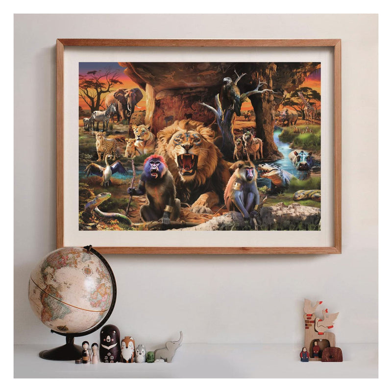 Load image into Gallery viewer, Clementoni legpuzzel the tribal society - 1500st.
