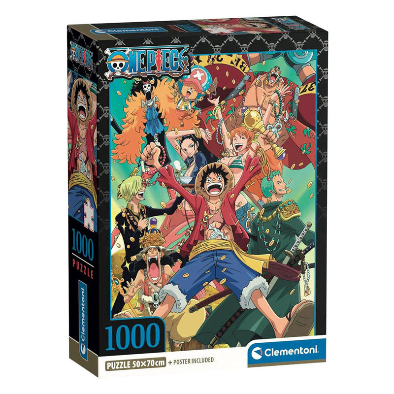 Load image into Gallery viewer, Clementoni legpuzzel one piece luffy - 1000st.
