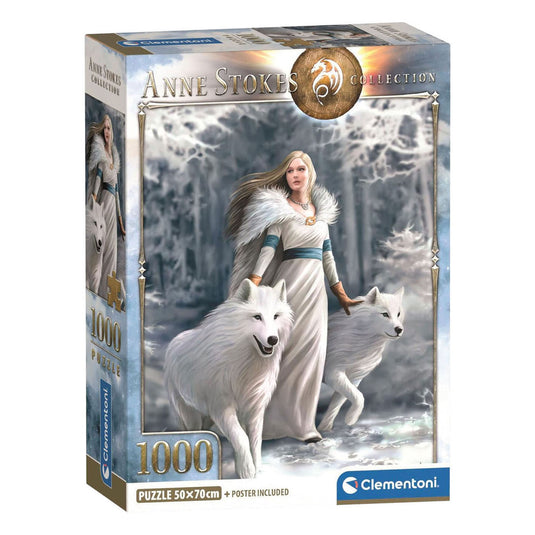 Clementoni legpuzzel anne stokes winter guardians - 1000st.