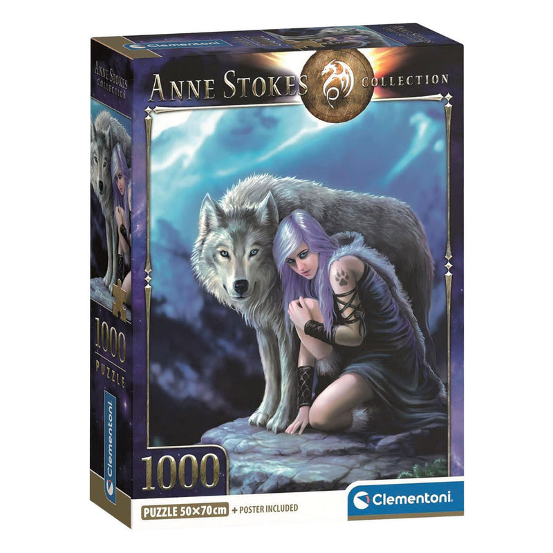 Load image into Gallery viewer, Clementoni legpuzzel anne stokes protector - 1000st.

