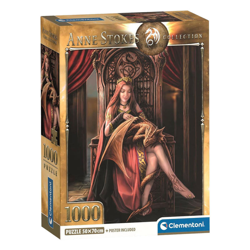 Load image into Gallery viewer, Clementoni legpuzzel anne stokes friends forever - 1000st.
