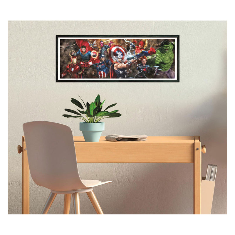Load image into Gallery viewer, Clementoni legpuzzel marvel panorama - 1000st.
