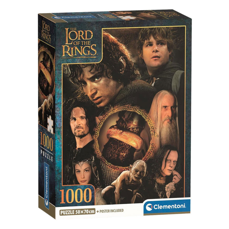 Load image into Gallery viewer, Clementoni legpuzzel the lord of the rings - 1000st.
