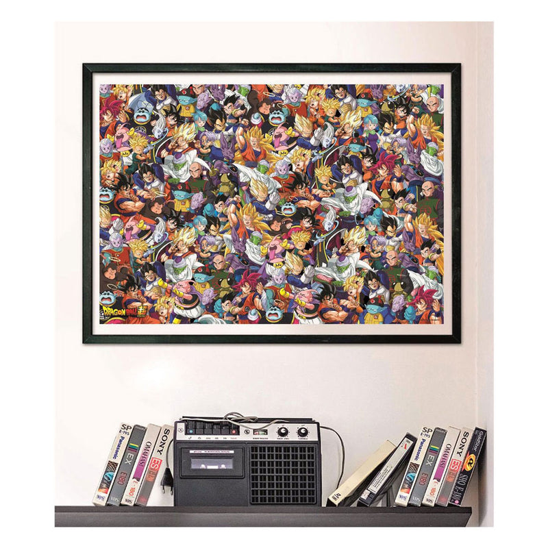 Load image into Gallery viewer, Clementoni onmogelijke legpuzzel dragonball - 1000st.
