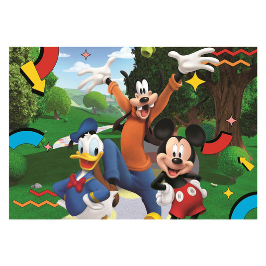 Clementoni maxi legpuzzel mickey mouse club house - 104st.