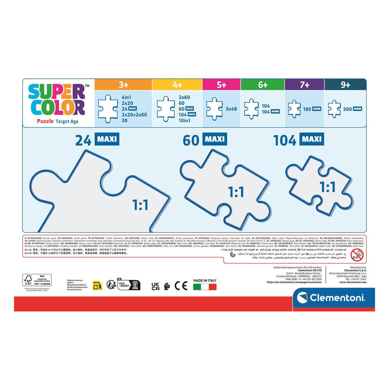 Load image into Gallery viewer, Clementoni maxi legpuzzel mickey mouse club house - 104st.
