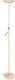 Lucide celeste - vloerlamp - ø 28 cm - led dimbaar - 2700k - taupe | essential