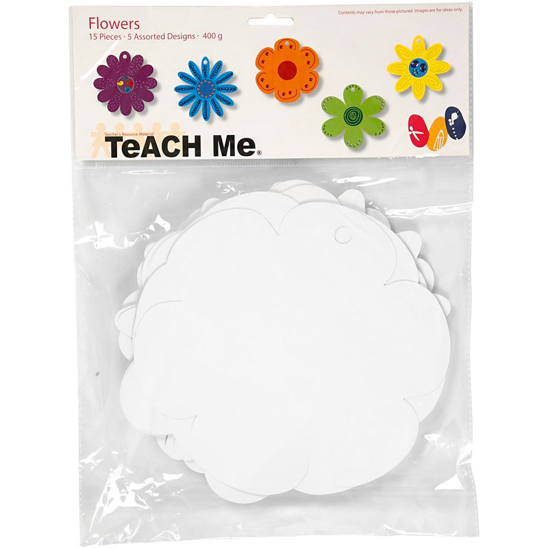 Load image into Gallery viewer, Creativ company https: www.cchobby.nl bloemen-d-20-cm-400-gr-wit-5x3-stuk-1-doos
