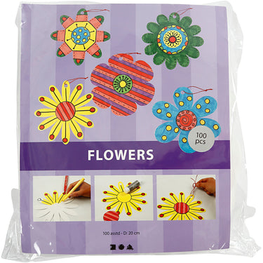Http: www.cchobby.nl bloemen-d-20-cm-400-gr-wit-5x20-stuk-1-doos