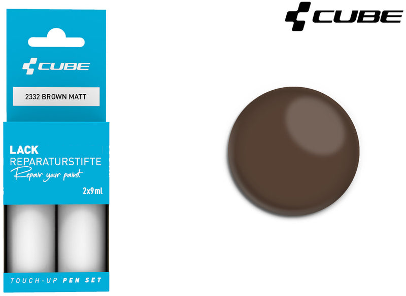 Load image into Gallery viewer, Cube touch-up pen set brown matt
