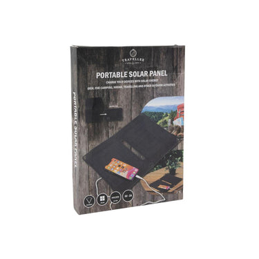 Svenska living draagbaar zonnepaneel met 2 usb aansluitingen 38x27,5cm