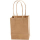 Creativ company cc papieren tassen 17x12x7 cm kraft 10 stuks