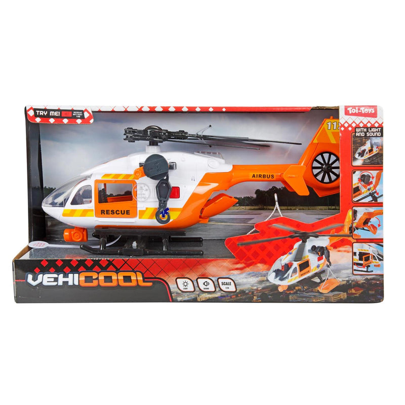 Afbeelding laden in galerijviewer, Toi-toys vehicool traumahelikopter 36cm +l-g
