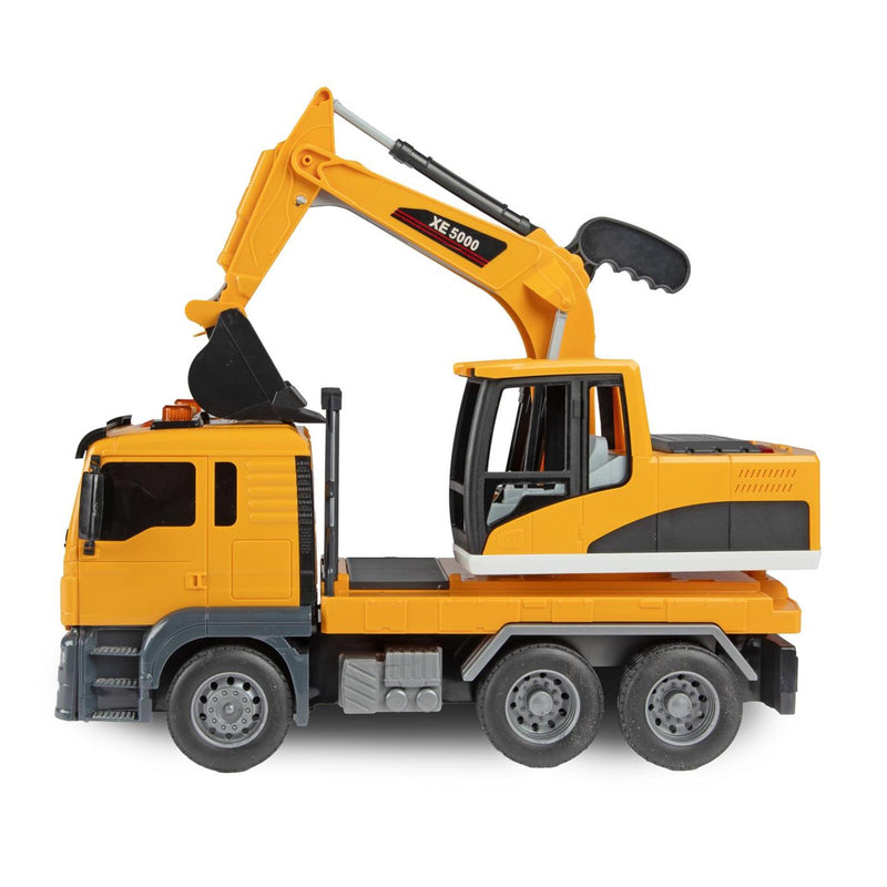 Afbeelding laden in galerijviewer, Toi-toys vehicool graafmachine met licht en geluid - 25cm
