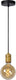 Lucide jova - hanglamp - ø 12 cm - 1xe27 - mat goud messing