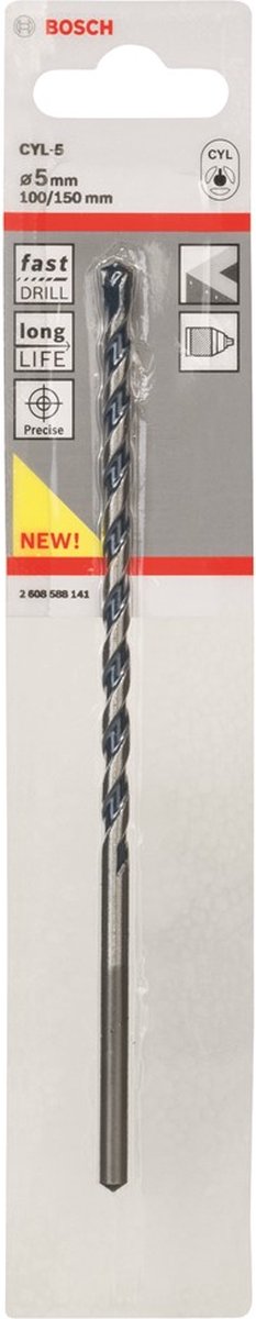 Bosch boor cyl-5 5x100x150