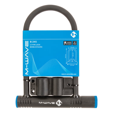 M-Wave U-Slot B245 Fietsenslot - 256mm - Zwart