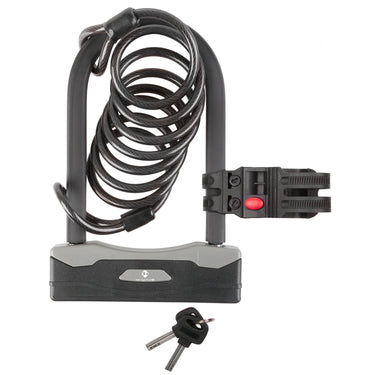 M-wave b 247 sc 8.18 l shackle lock with spiral cable