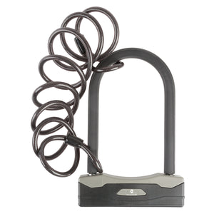 M-wave b 247 sc 8.18 l shackle lock with spiral cable
