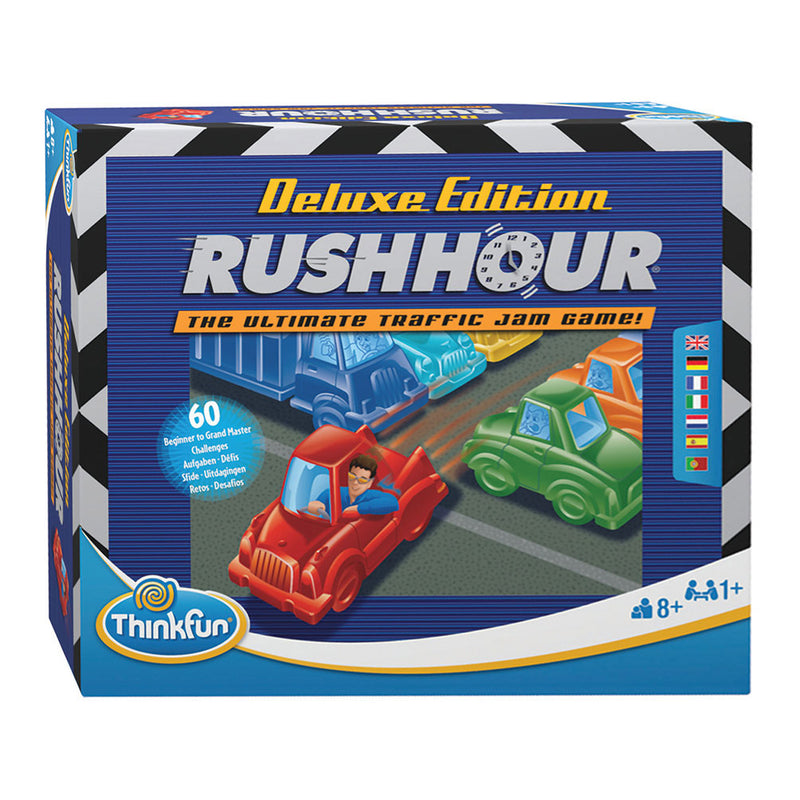 Load image into Gallery viewer, Ravensburger ThinkFun Rush Hour Deluxe Denkspel
