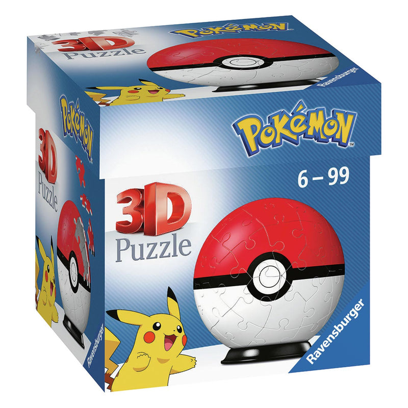 Load image into Gallery viewer, Ravensburger pokémon pokeball 3d puzzel, 54st.
