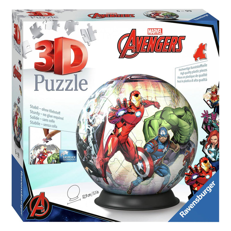 Load image into Gallery viewer, Ravensburger marvel avengers 3d puzzel, 72st.
