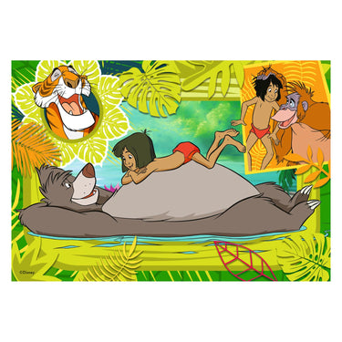 Ravensburger puzzel disney animal - twee puzzels - 12 stukjes - kinderpuzzel