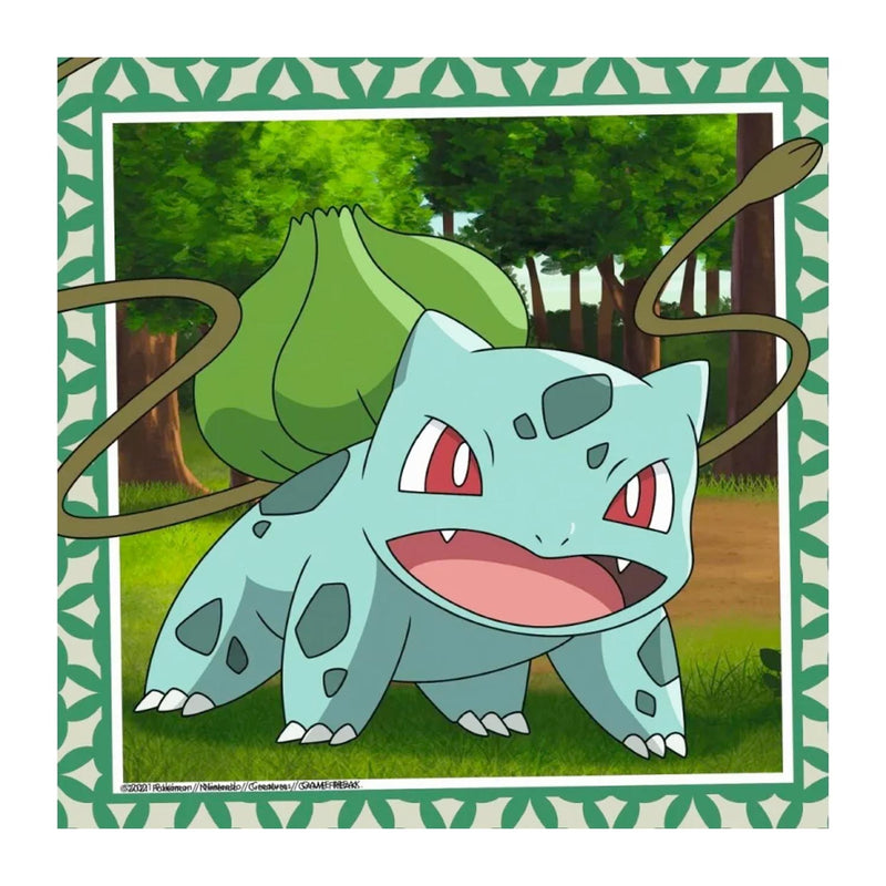 Load image into Gallery viewer, Ravensburger pokémon: charmander, bulbasaur and squirtle
