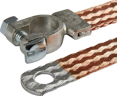 Herth+buss massaband batt.ground straps 300mm m.terminal block