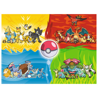 Ravensburger verschillende pokemons puzzel - legpuzzel - 150 stukjes