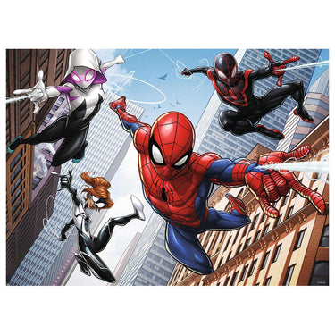 Ravensburger spiderman de kracht van de spin - legpuzzel - 200 stukjes