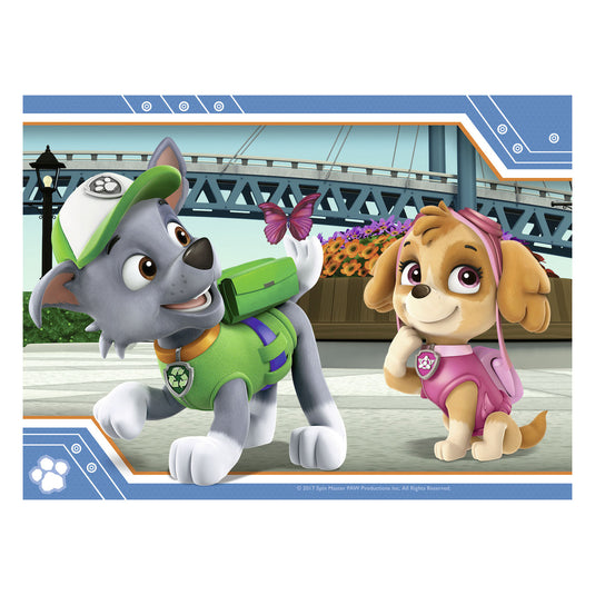 Ravensburger puzzel paw patrol, 4-in-1