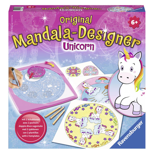 Ravensburger mandala-designer 2in1 - eenhoorn