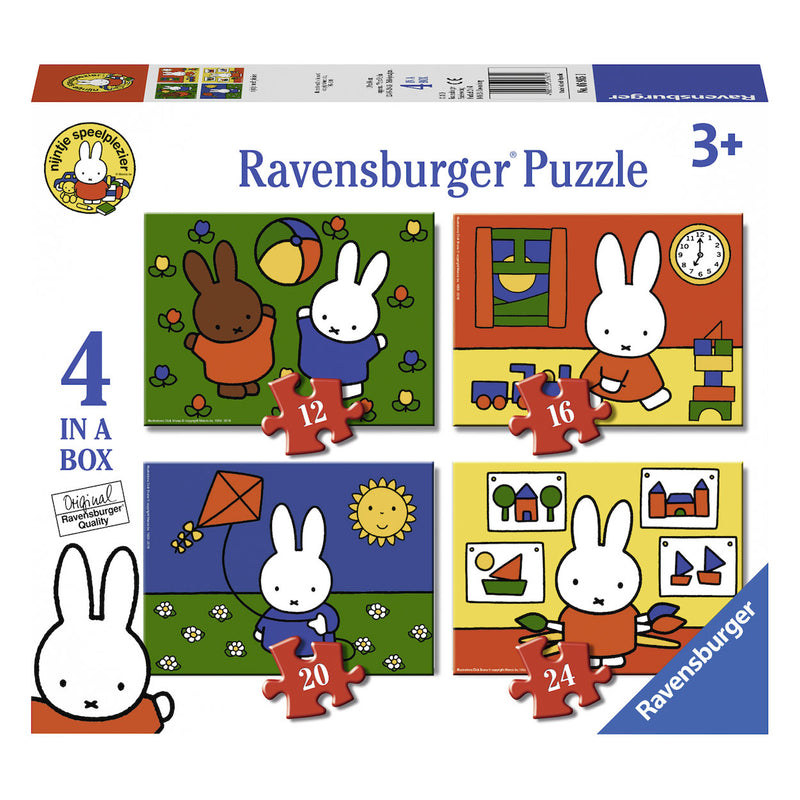 Load image into Gallery viewer, Ravensburger nijntje puzzel, 4in1

