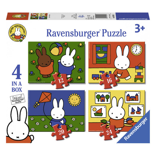Ravensburger nijntje puzzel, 4in1