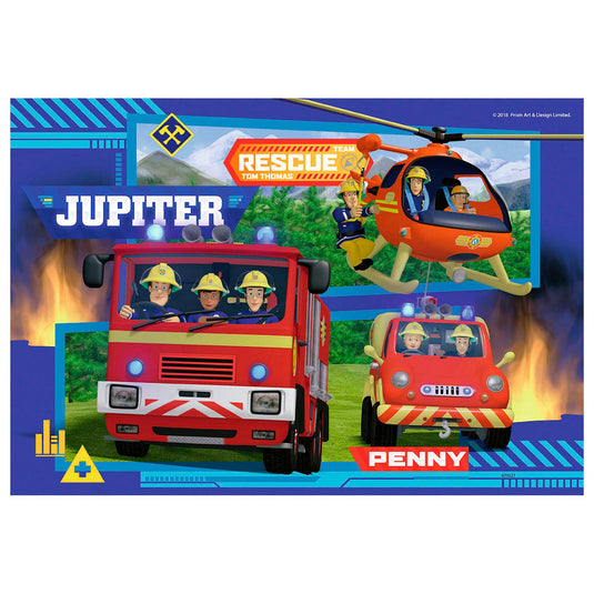 Ravensburger - Brandweerman Sam Puzzel - In actie 2x24 stuks