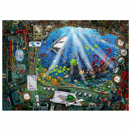Ravensburger escape 4 submarine puzzel