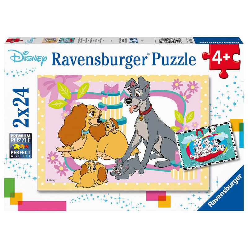 Load image into Gallery viewer, Ravensburger - De Schattigste Puppies 2x24 stuks
