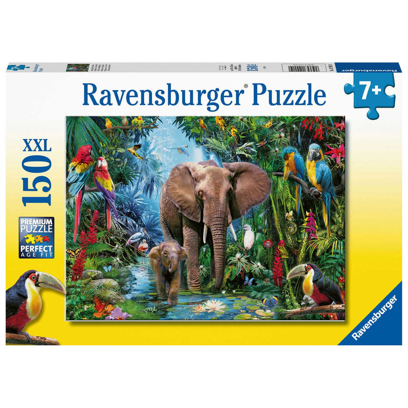 Load image into Gallery viewer, Ravensburger olifanten in de jungle, 150st. xxl
