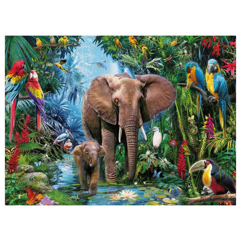 Load image into Gallery viewer, Ravensburger olifanten in de jungle, 150st. xxl
