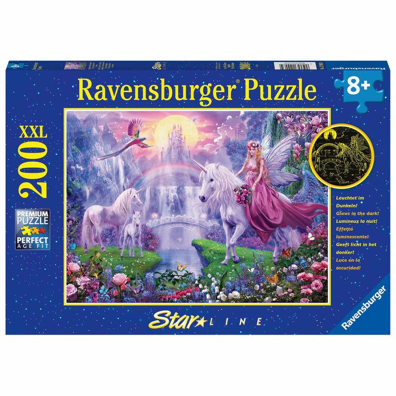 Load image into Gallery viewer, Ravensburger magische eenhoornnacht, 200st. xxl
