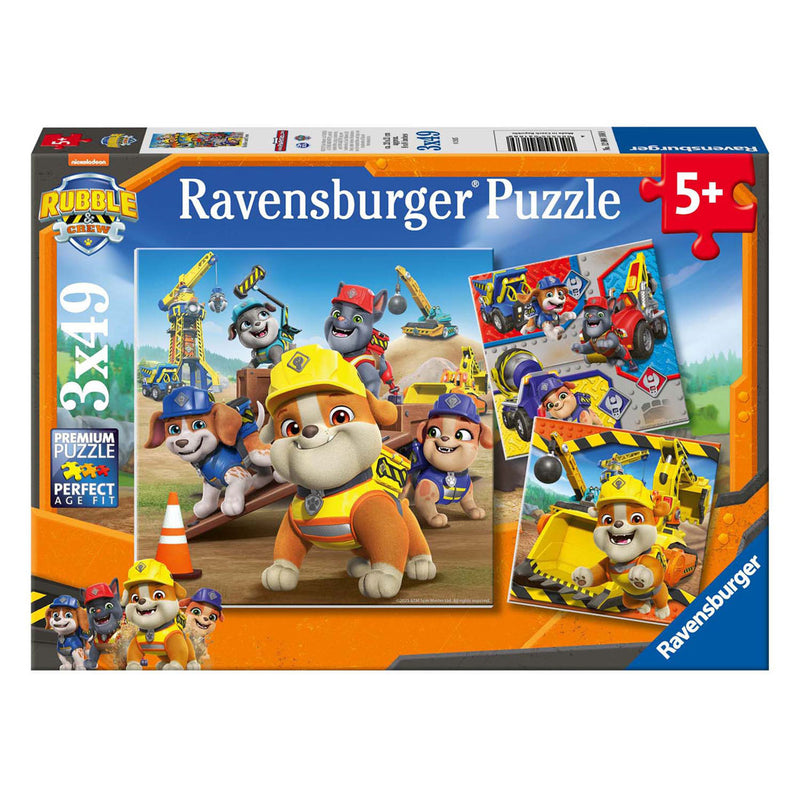 Load image into Gallery viewer, Ravensburger puzzel rubble crew 3x49st
