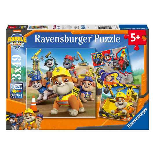 Ravensburger puzzel rubble crew 3x49st