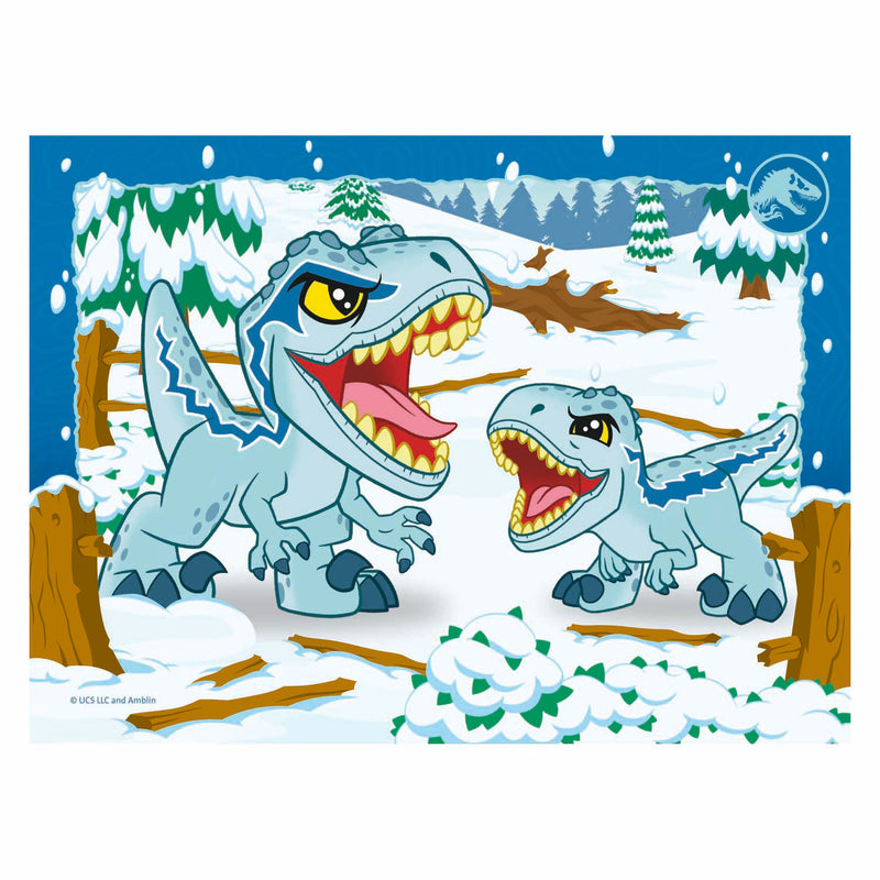 Load image into Gallery viewer, Ravensburger legpuzzel jurassic world explorers - 4 puzzels
